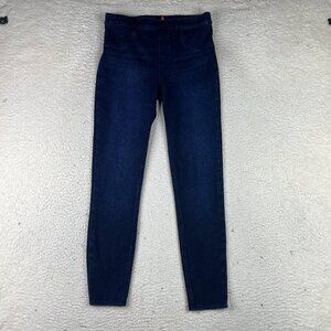 SPANX Blue Leggings with Wide Waistband